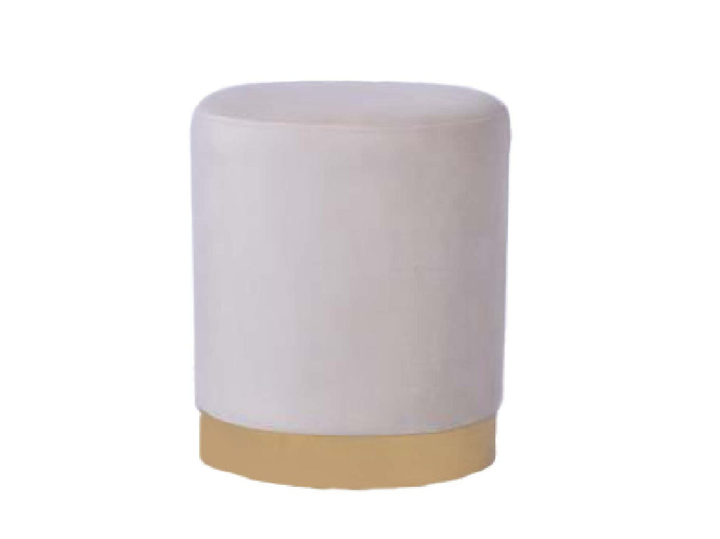 Velvet Ottoman Foot Stool