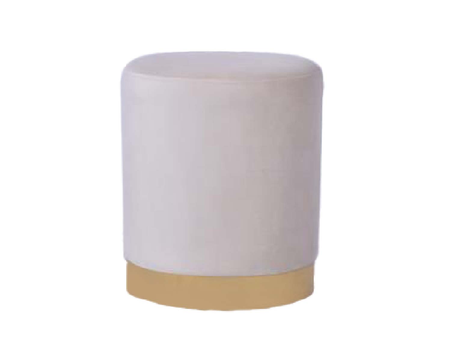 Velvet Ottoman Foot Stool