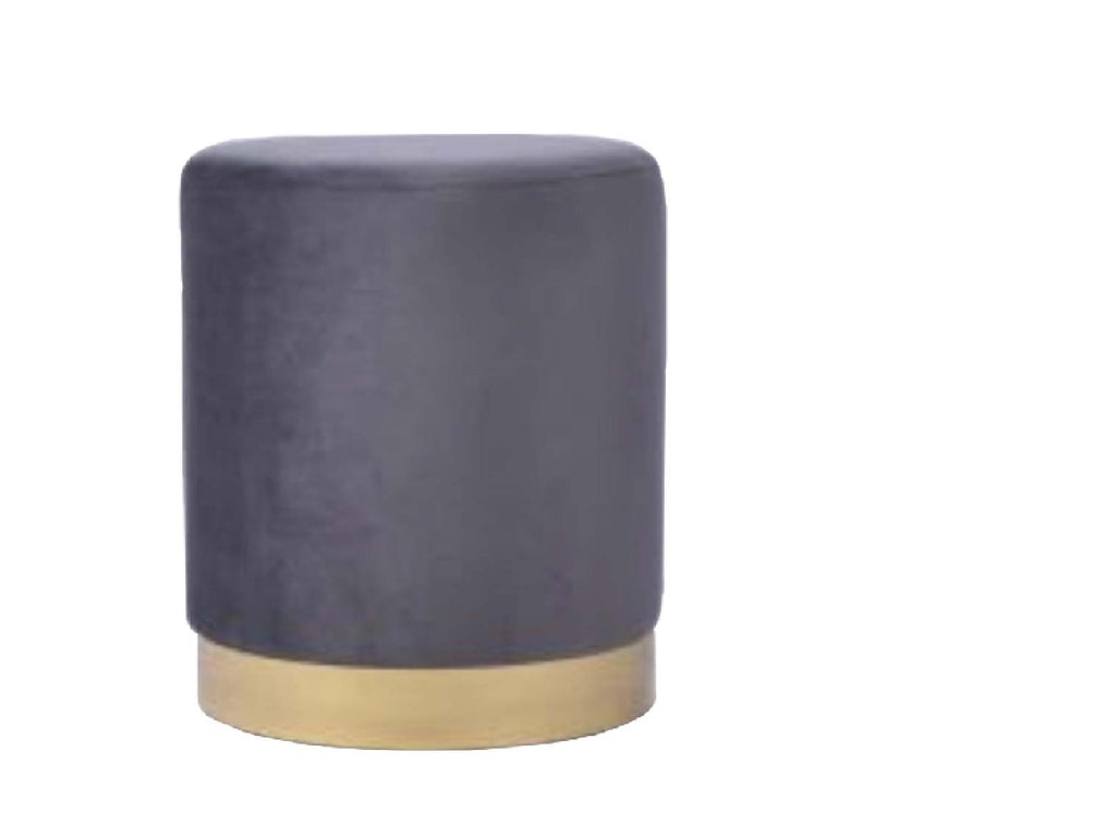 Velvet Ottoman Foot Stool