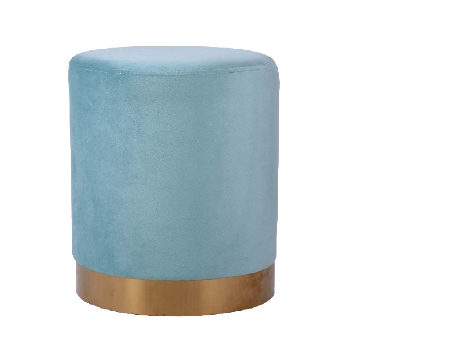 Velvet Ottoman Foot Stool