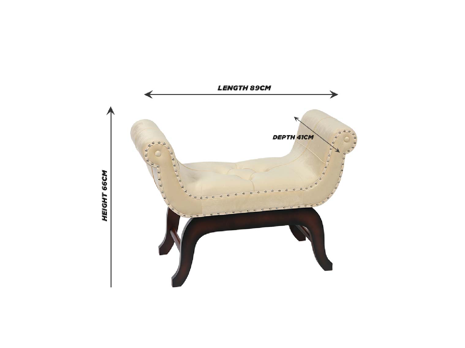 Classic Design Ottoman Single Seater
