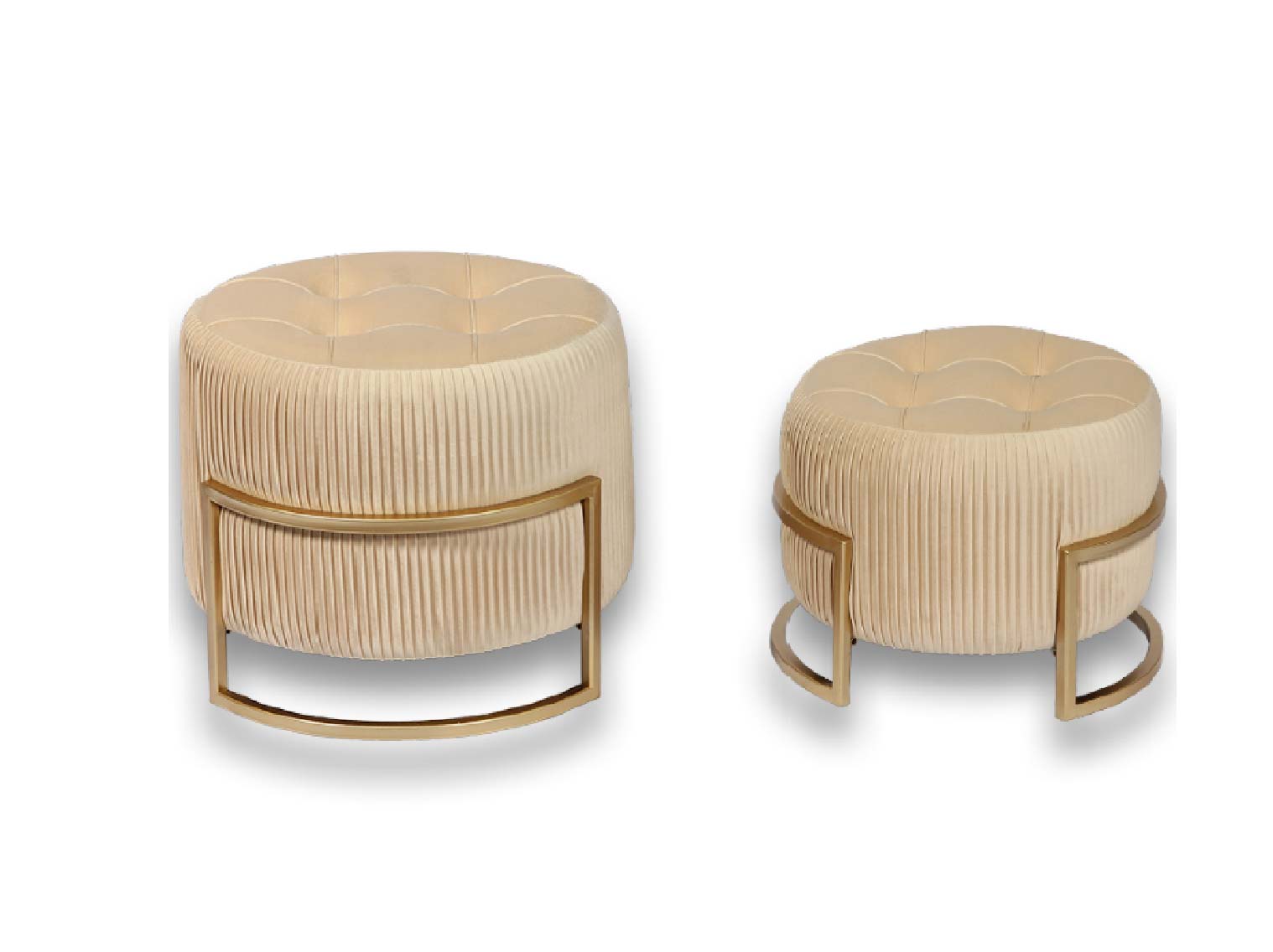 Classic Design Ottoman Set