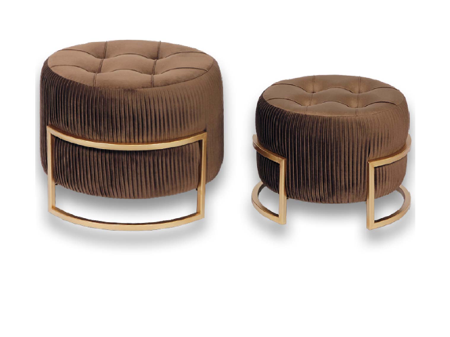 Classic Design Ottoman Set