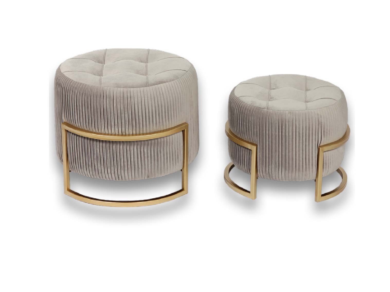 Classic Design Ottoman Set