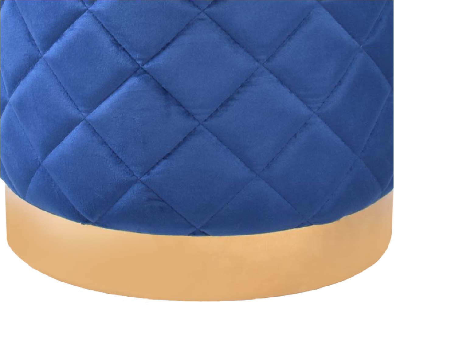 Round Storage Ottoman