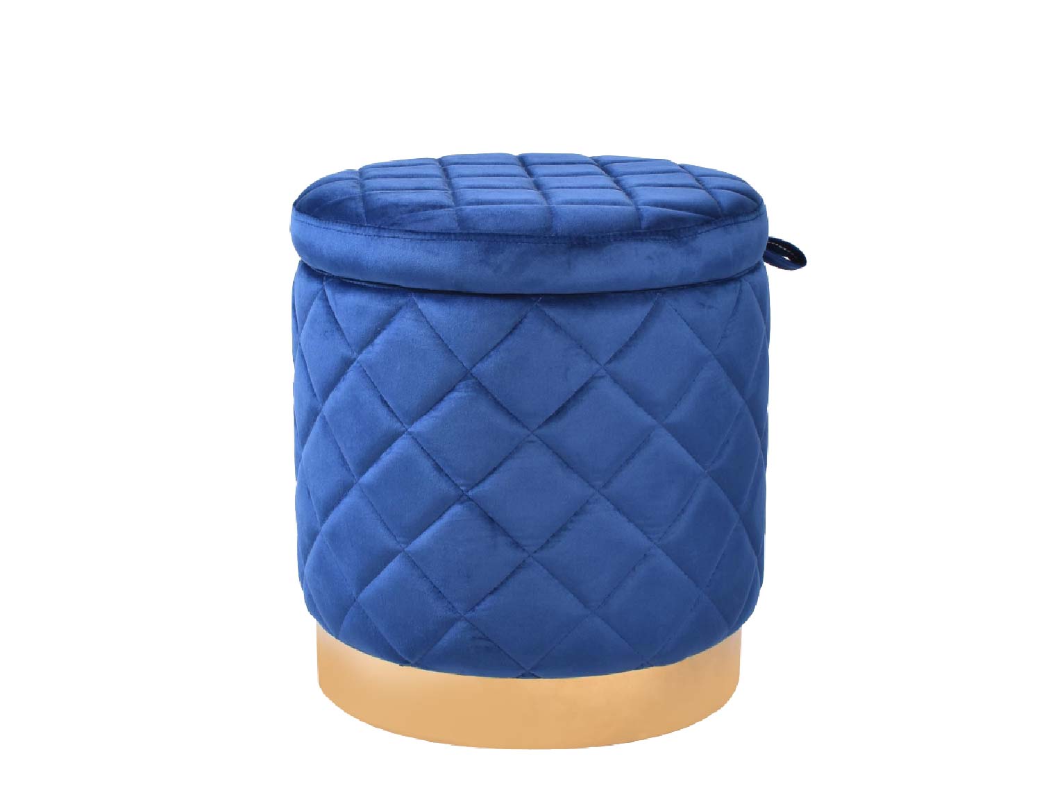 Round Storage Ottoman