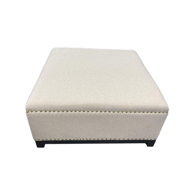 Square upholstery Ottoman