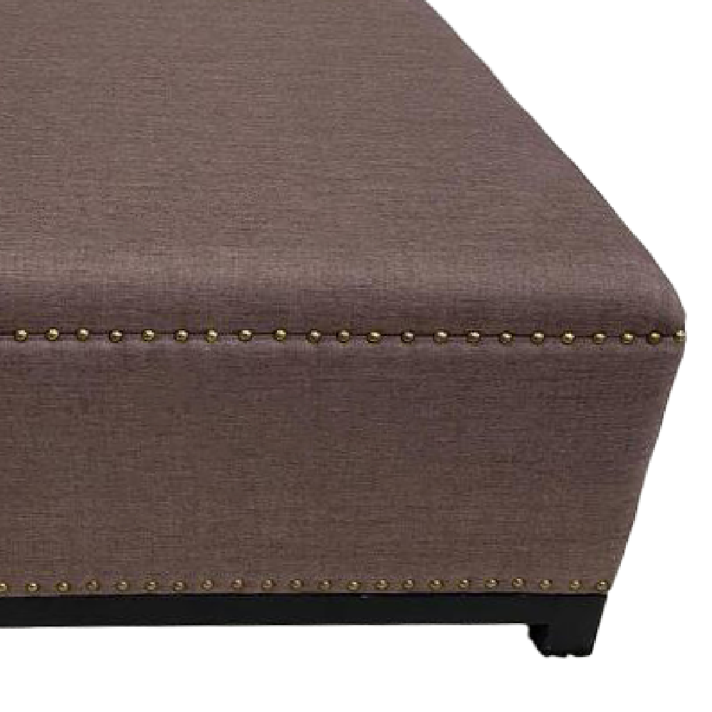 Square upholstery Ottoman